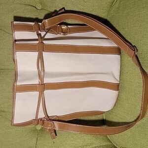 Lancel France Bucket Crossbody Bag